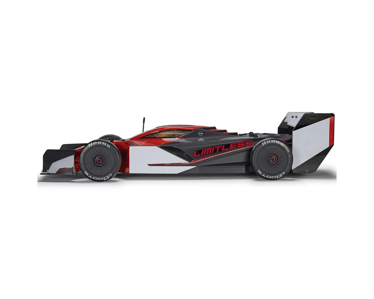 Arrma ARA7816T1 Limitless 120 8S BLX 4WD RTR Electric Brushless Street Speed (Red/Black) w/DX3 Radio, Smart ESC & AVC