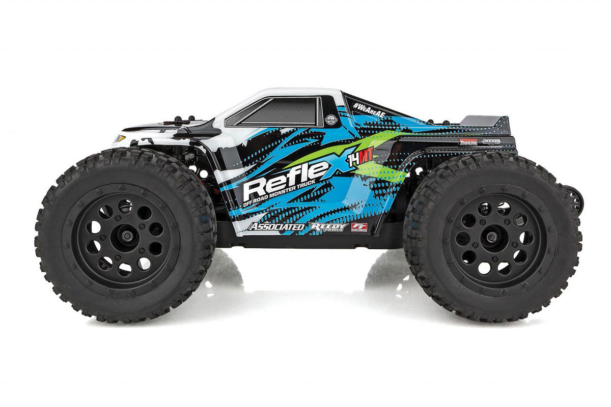 Equipo asociado ASC20174C Reflex 14MT 1/14 eléctrico Monster Truck RTR LiPo Combo