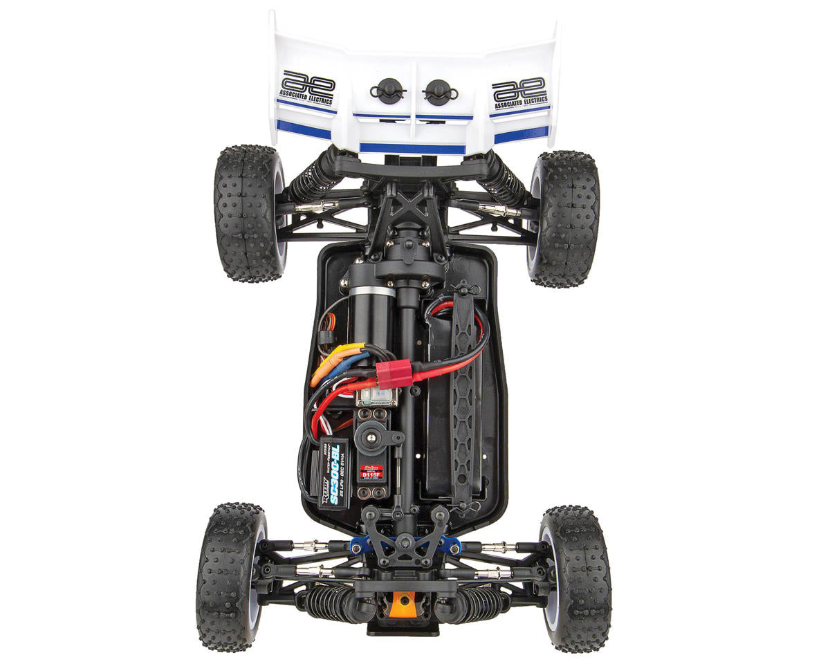 Team Associated ASC20185 Reflex 14B Ongaro RTR 1/14 4WD Buggy électrique avec radio 2,4 GHz