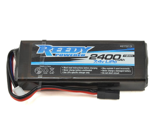 Reedy ASC27313 2S Flat LiPo Receiver Battery Pack (7.4V/2400mAh)