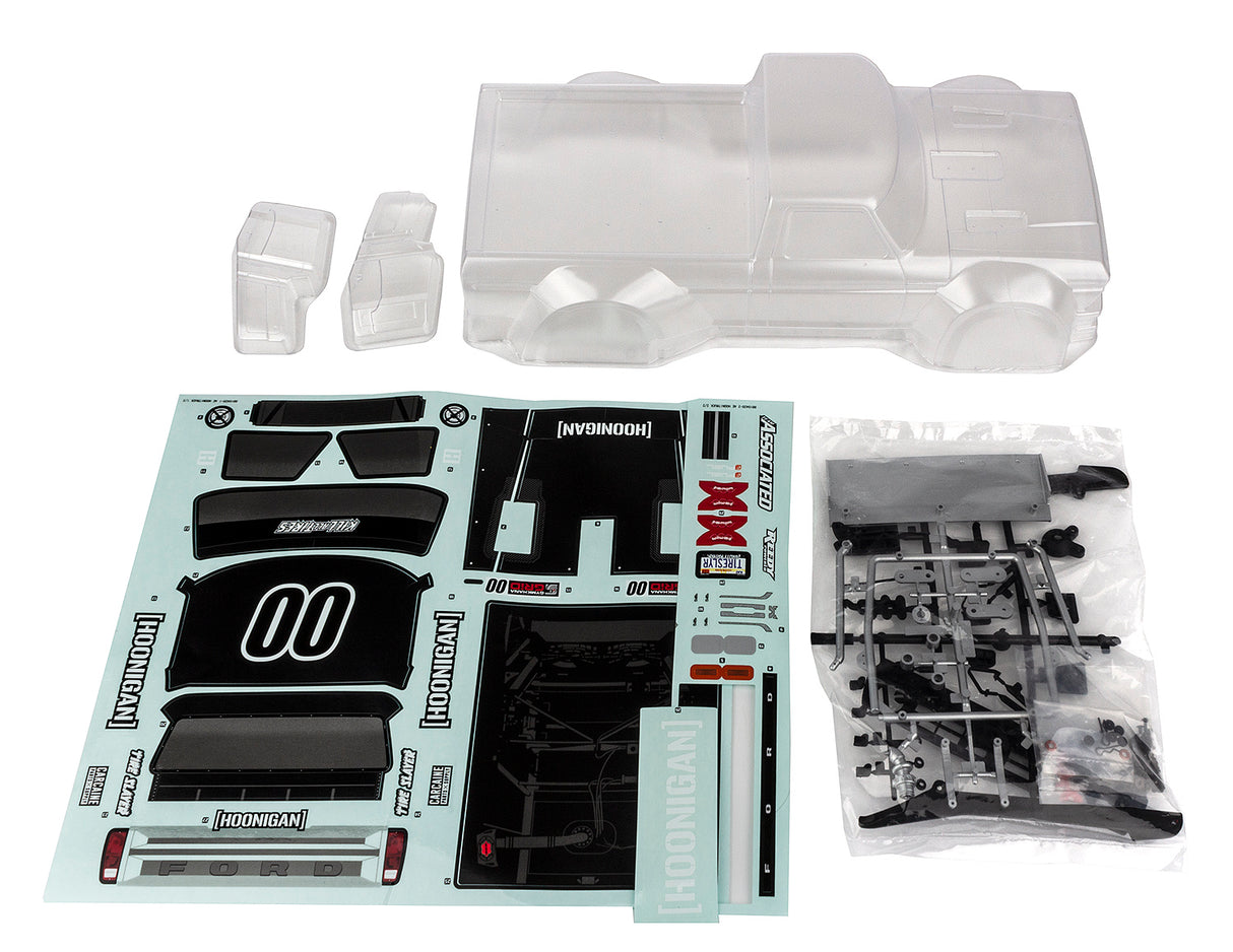 Team Associated 31891 Hoonitruck Body Set (Clear)