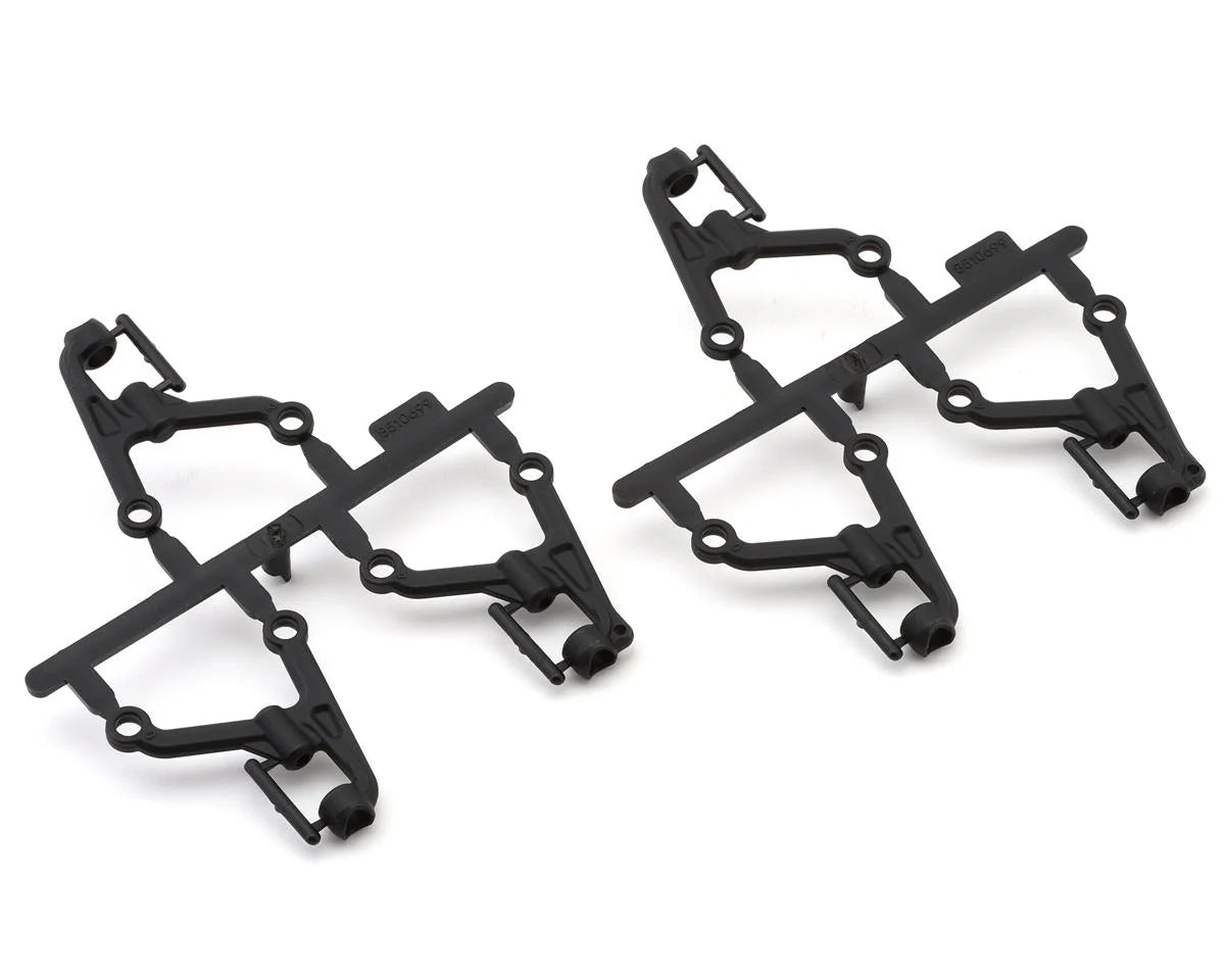 Team Associated 32061 RC10TC8 Upper Suspension Arms Set (0°/2°/4°)
