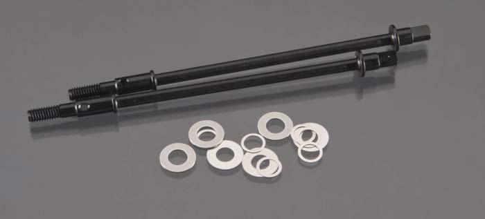 Axial AX30421 SCX10 AX10 Straight Locker Axle 6x104.5mm (2)