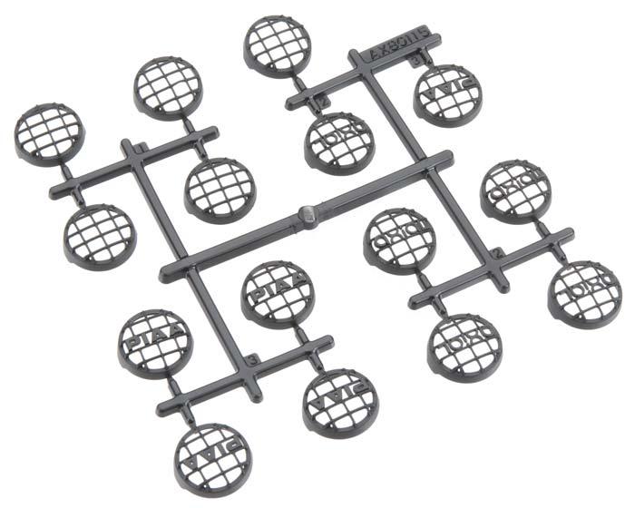 Axial AX80115 EXO Light Bar Lens Grills Set (Axial/PIAA/Un-Marked)