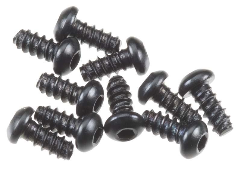 Axial AXA0422 EXO Wraith Score SCX10 Hex Socket Button Head Screw M2.6x6mm (10)