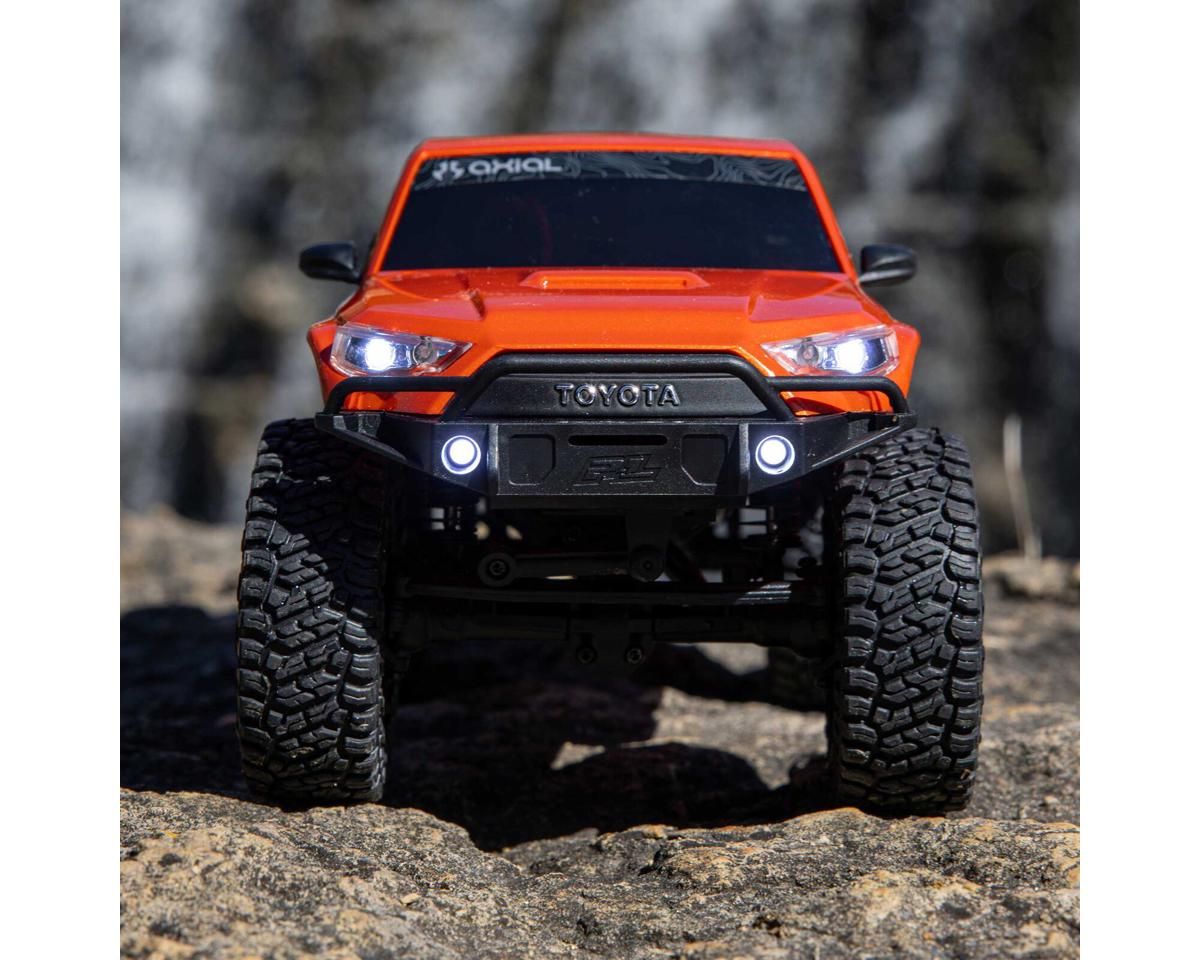 Axial AXI-2035T1 SCX24 Toyota 4Runner 1/24 4WD RTR Scale Mini Crawler (Orange) w/2.4GHz Radio, Battery & Charger