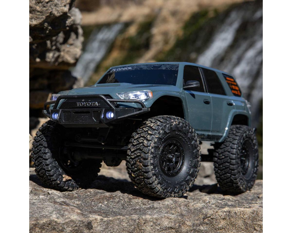 Axial AXI-2035T2 SCX24 Toyota 4Runner 1/24 4WD RTR Scale Mini Crawler (Grey) w/2.4GHz Radio, Battery & Charger