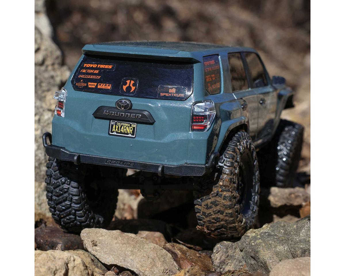 Axial AXI-2035T2 SCX24 Toyota 4Runner 1/24 4WD RTR Scale Mini Crawler (Grey) w/2.4GHz Radio, Battery & Charger