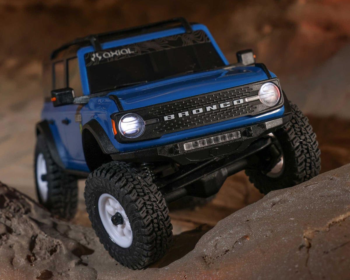 Axial AXI-2048T1 SCX30 Ford Bronco 1/30 4WD RTR Scale Mini Crawler w/2.4GHz Radio, Battery & Charger