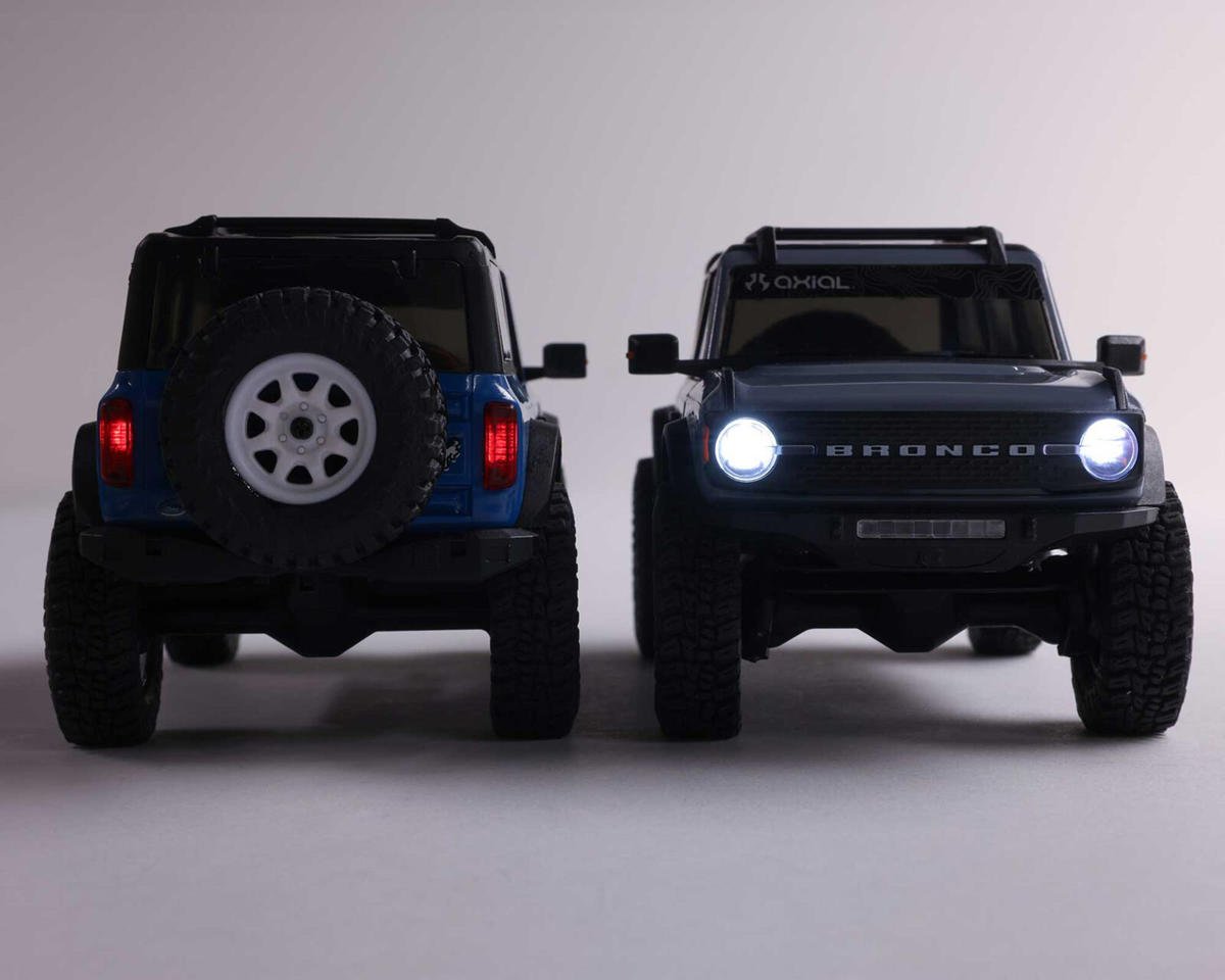 Axial AXI-2048T2 SCX30 Ford Bronco 1/30 4WD RTR Scale Mini Crawler w/2.4GHz Radio, Battery & Charger