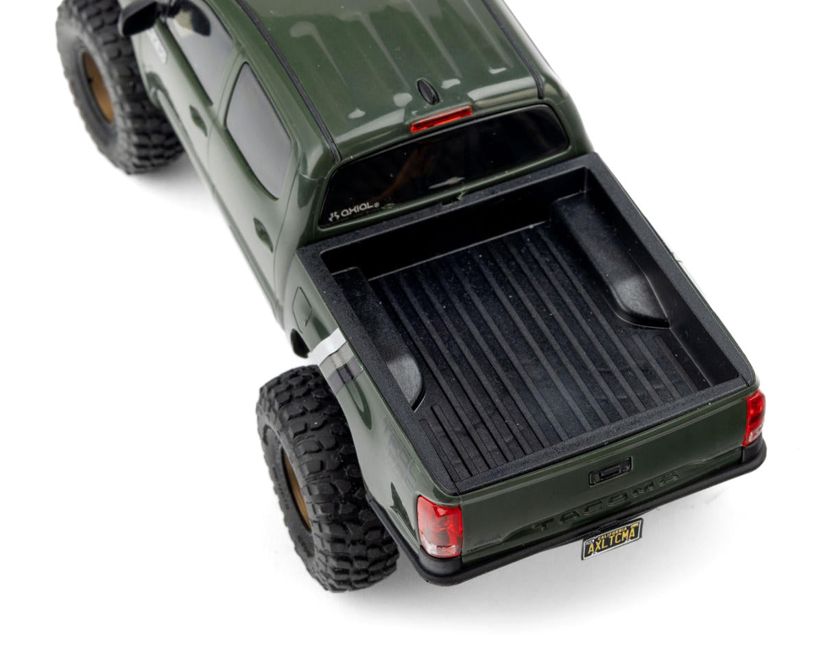 Axial AXI-3289T1 SCX30 Toyota Tacoma TRD Pro 1/30 4WD RTR Scale Mini Crawler (Green) w/2.4GHz Radio, Battery & Charger