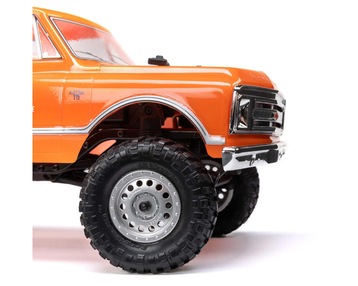 Axial SCX24 1967 Chevrolet C10 1/24 4WD RTR Scale Mini Crawler (Orange) w/2.4GHz Radio
