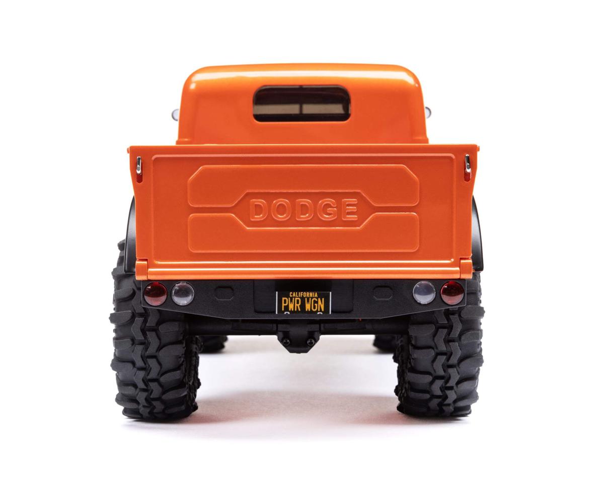 Axial AXI00007T1 SCX24 40's 4 Door Dodge Power Wagon 1/24 4WD RTR Scale Mini Crawler (Orange) w/2.4GHz Radio