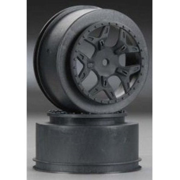 Duratrax DTXC3837 SC Wheel Black Losi Ten SCTE 4x4 (2)