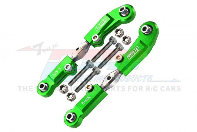 GPM MAF162SN ARRMA LIMITLESS ALL-ROAD SPEED BASH Aluminum 7075-t6+Stainless Steel Adjustable Front Steering Tie Rod