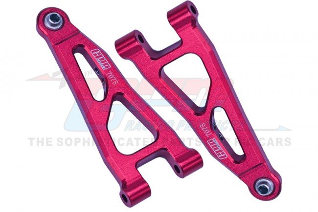 GPM MGG055 ARRMA GRANITE GROM MEGA Monster Truck Aluminum 7075 Front Lower Suspension Arms