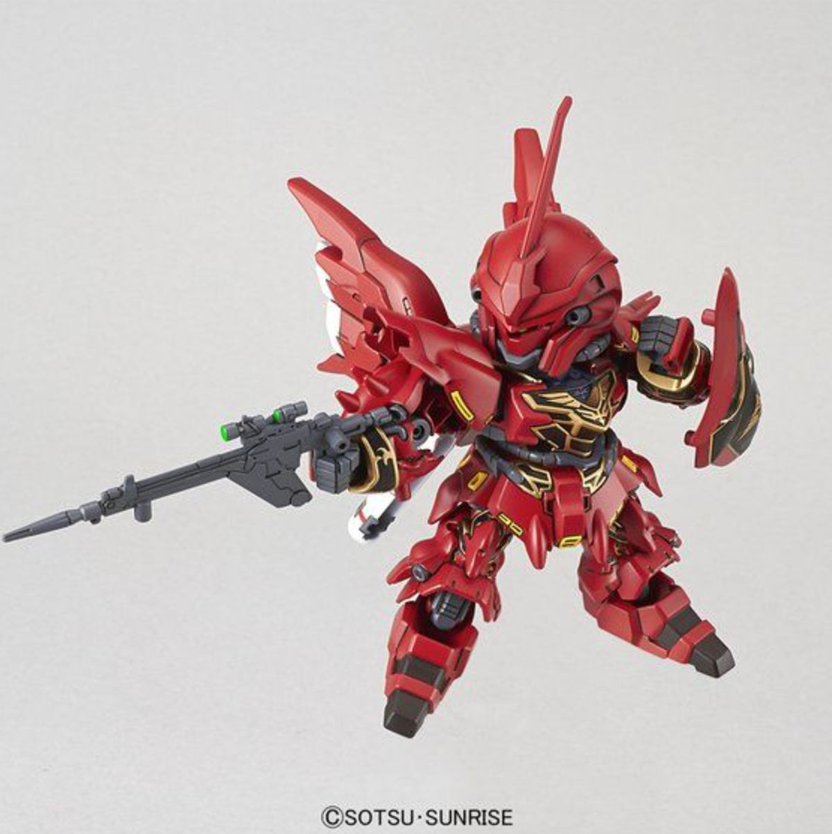 GUNDAM BAN2688285 SD Gundam EX-Standard Sinanju "Gundam Build Fighters", Bandai