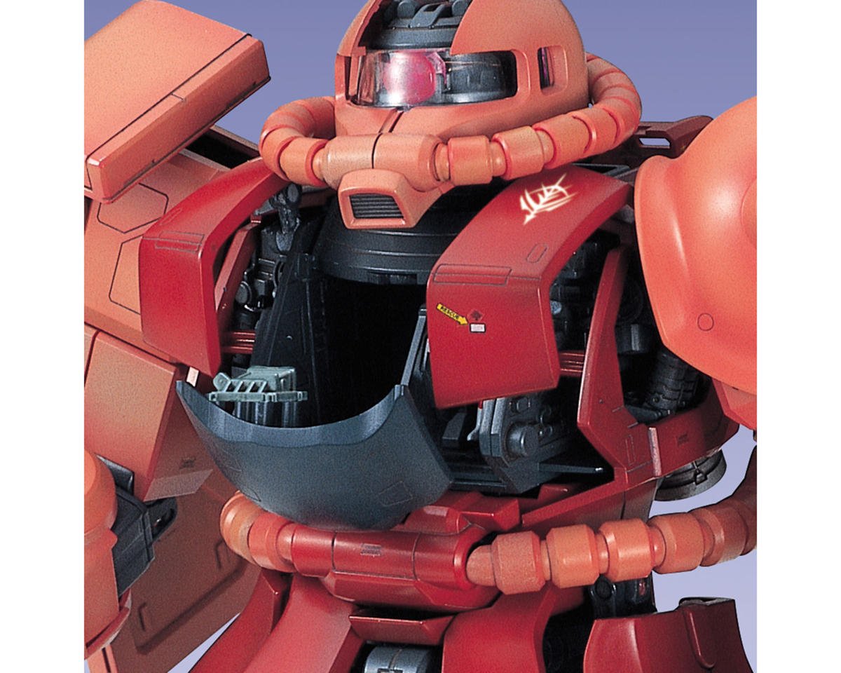 Bandai BAS1071870 1/60 PG MS-06S Char's Zaku II "Mobile Suit Gundam" Plastic Model Kit