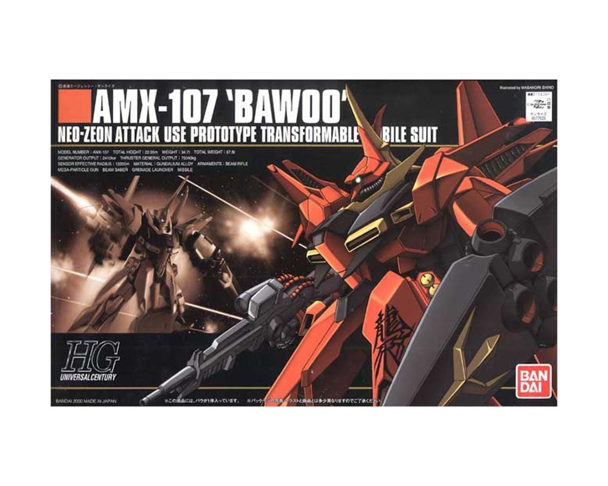 Bandai BAS1077626 1/144 HGUC #15 AMX-107 Bawoo (Glemy Toto Custom) "Mobile Suit ZZ Gundam"