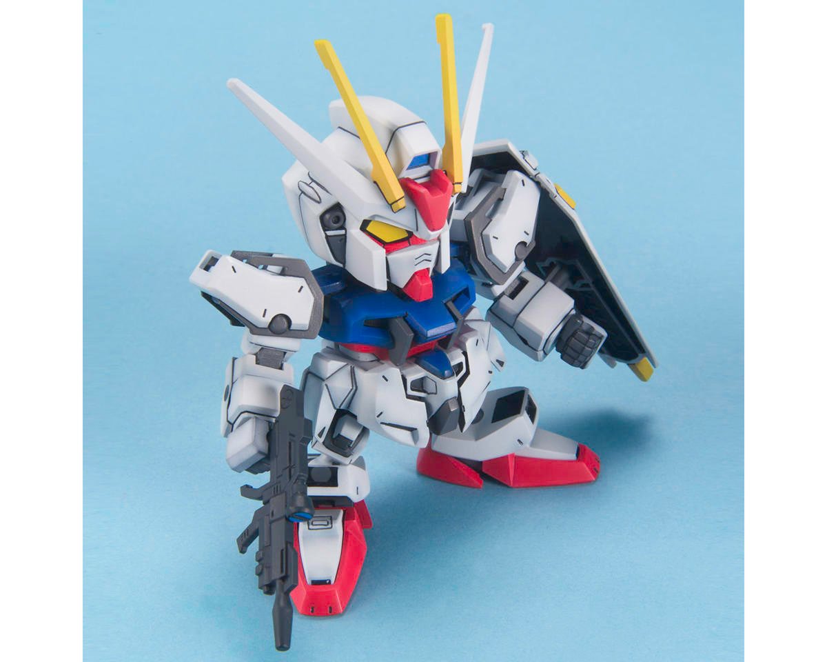 Bandai BAS1117604 SD #246 Strike Gundam "Gundam SEED" Plastic Model Kit