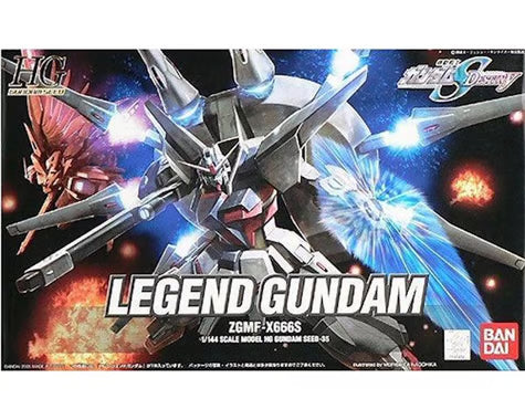 Bandai BAS1138414 1/144 HGSEED #35 Legend Gundam "Gundam SEED Destiny" Plastic Model Kit
