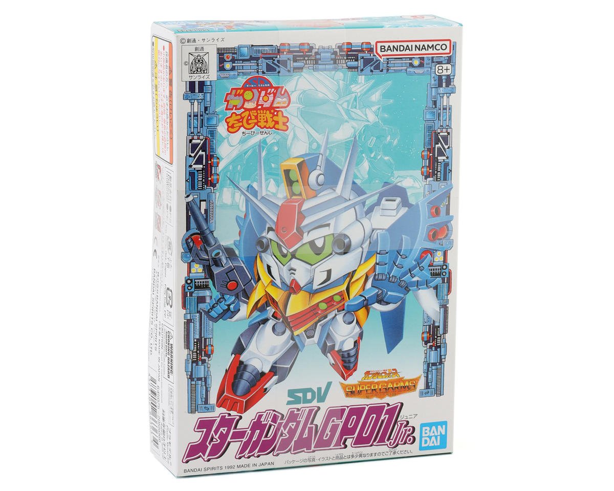 Bandai BAS2055066 SD Chibi Senshi #05 Star GP01 Jr. Gundam Plastic Model Kit
