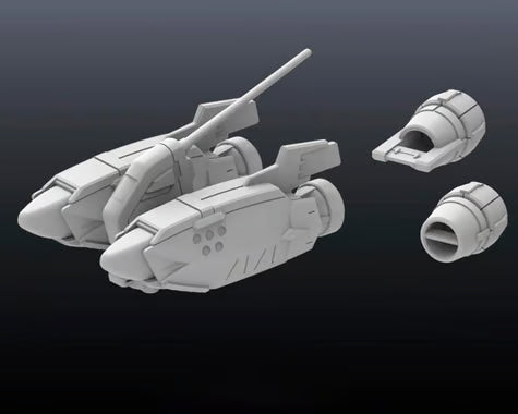 Bandai BAS2254288 Builder's Parts HD 1/144 MS Marine #01 Gundam Accessory Set