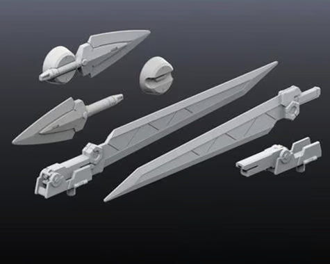 Bandai BAS2298880 1/144 Builder's Parts HD MS Sword #01 "Gundam" Plastic Model Kit