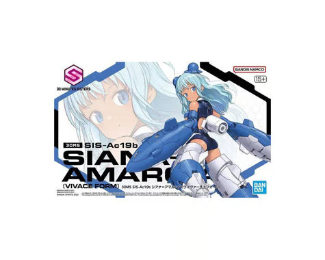Bandai BAS2601786 30MS #09 Sis-Ac19B Siana-Amarcia (Vivace Form) "30 Minute Sisters" Model