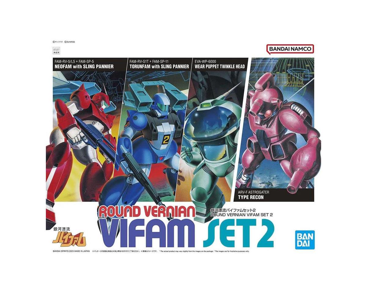 Bandai BAS2635621 Round Vernian Vifam Set #2 Model Kit