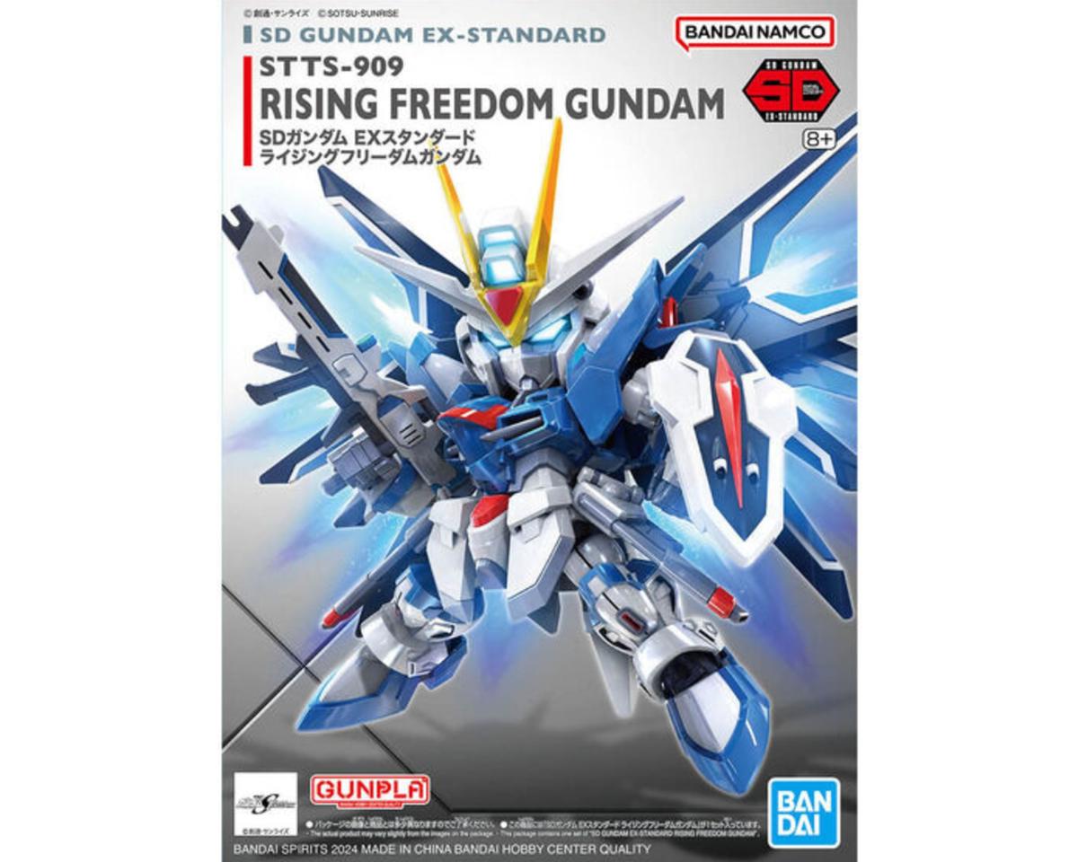 Bandai BAS2687867 SD EX-Standard #20 Rising Freedom Gundam "Gundam SEED Freedom"