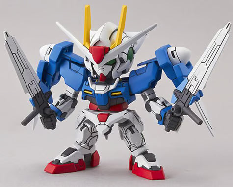 Bandai BAS2688334 SD EX-Standard #08 00 Gundam "Gundam 00" Plastic Model Kit