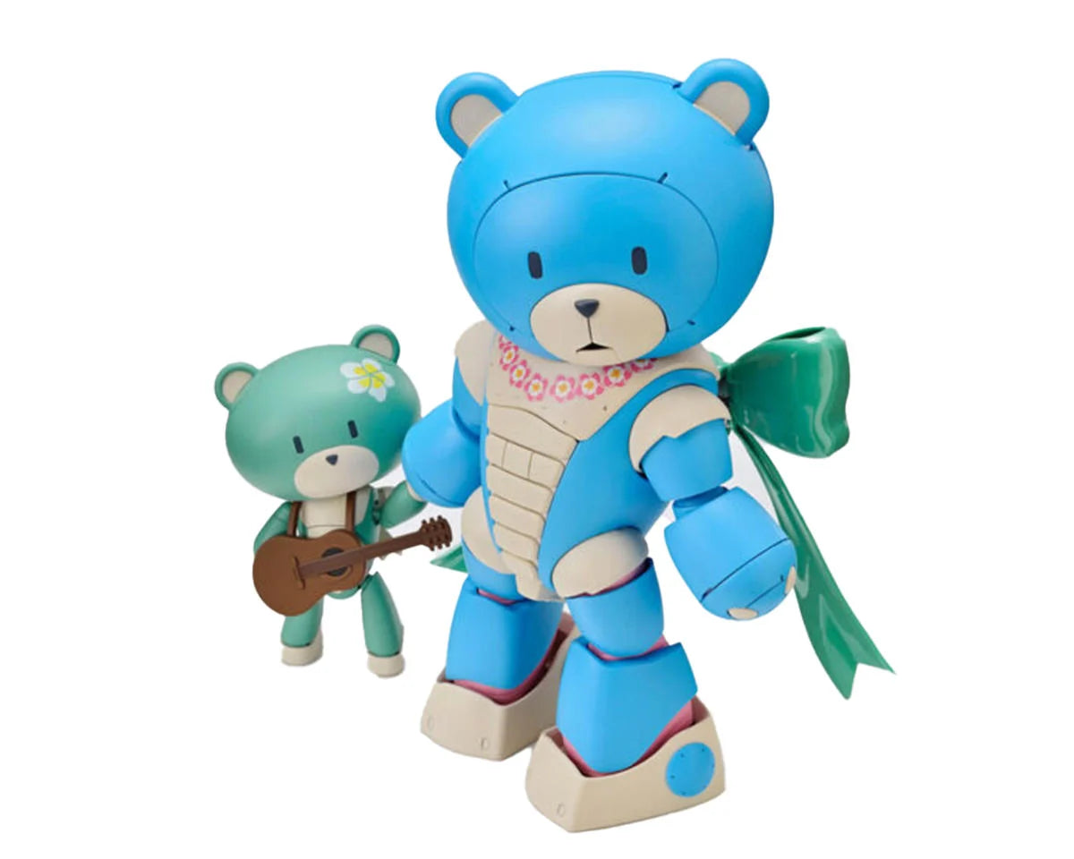 Bandai BAS2692443 HGBM 1/144 #09 Beargguy Ohana/AloHaro Set "Gundam Build Metaverse" Model