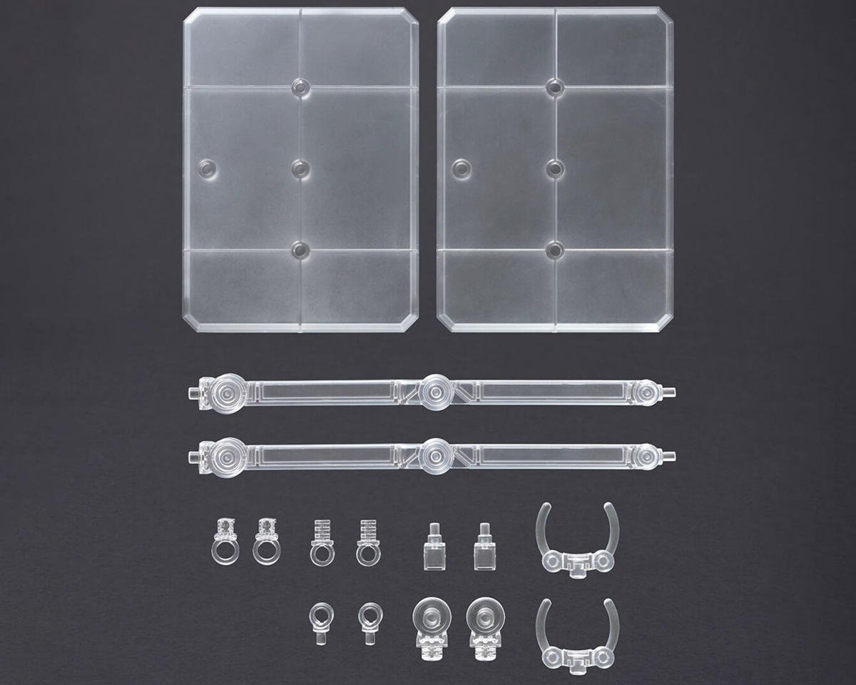 Bandai BAS2697225 Action Base 7 Display Stand (Clear) For Gundam Model Kits