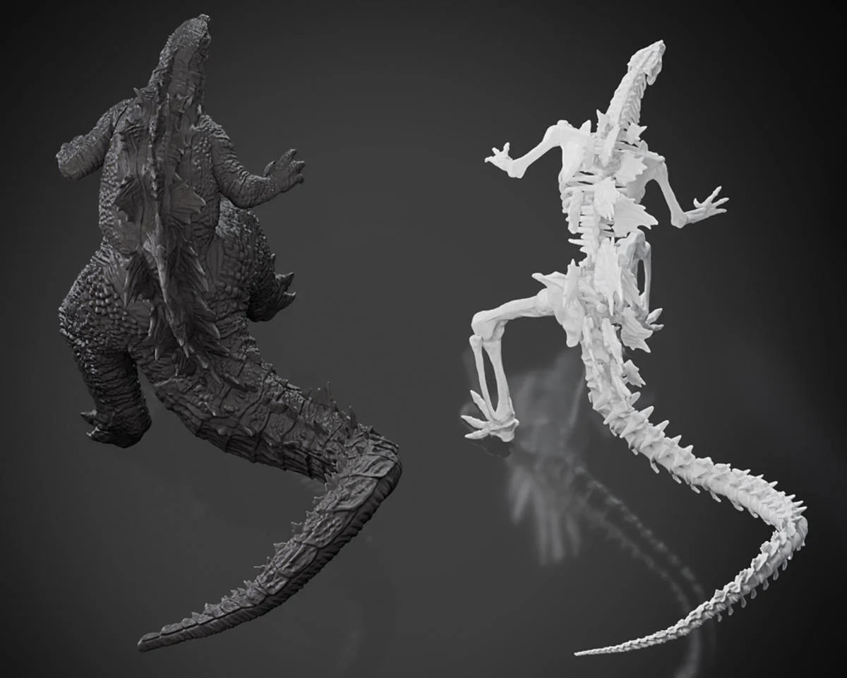 Bandai BAS2723556 Godzilla From “Godzilla x Kong: The New Empire" 2024 Action Figure