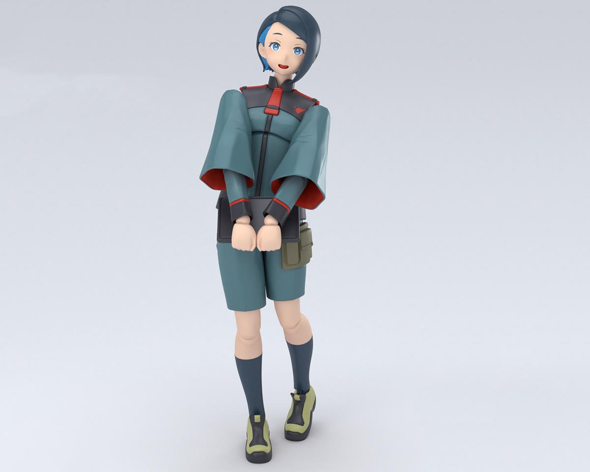 Bandai BAS2723571 Figure-rise Standard Nika Nanaura "Gundam Witch From Mercury"