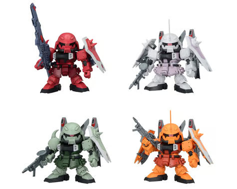 Bandai BAS2761645 SD BB Senshi ZGMF Zaku Series "Gundam SEED" Action Figure Model Kit