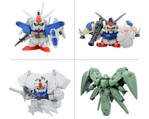 Bandai BAS2761647 SD BB Senshi Mobile Suit Gundam 0083 Stardust Memory Model Kit Set (4)