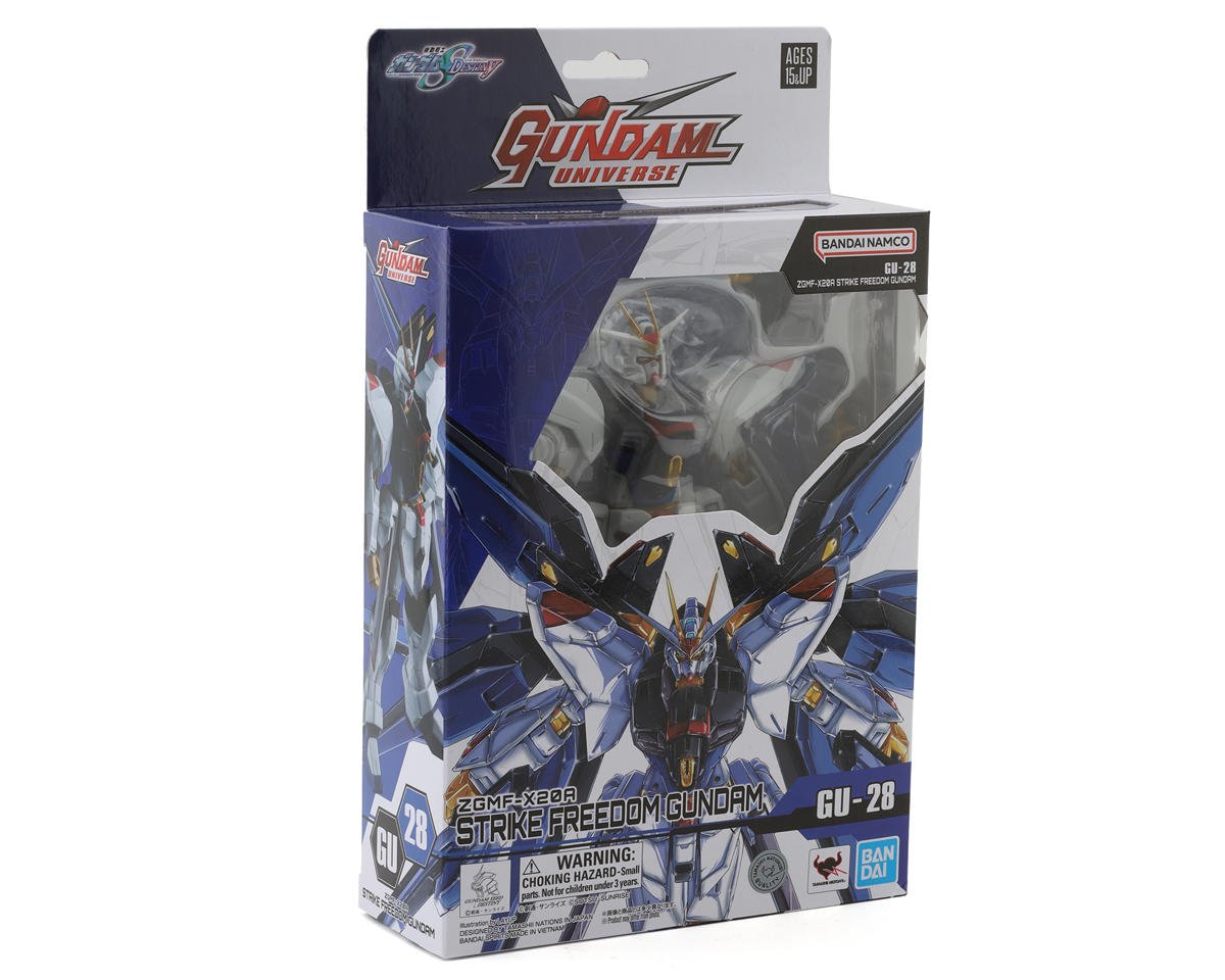 Bandai BAS64026 Gundam Universe ZGMF-X20A Strike Freedom Gundam Action Figure