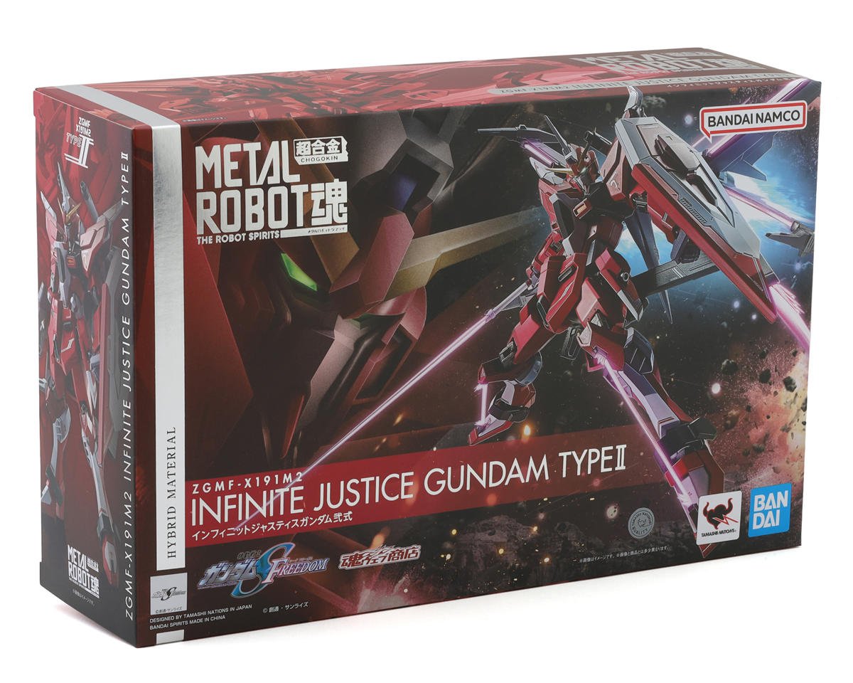 Bandai BAS66760 Metal Robot Spirits Infinite Justice Gundam Type II "Seed Freedom" Action