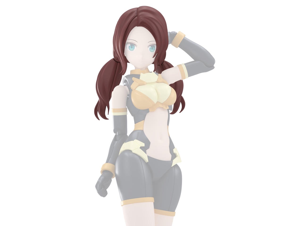 Bandai BAS9053444 30 Minutes Sisters Option Hair Style Parts Vol. 12