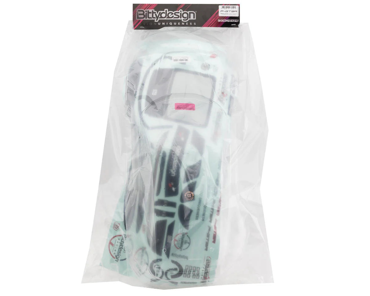 Bittydesign BDYAR7F-PGT3R Arrma® Felony™ P-GT3R 1/7 Supercar Pre-Trimmed Body (Clear)