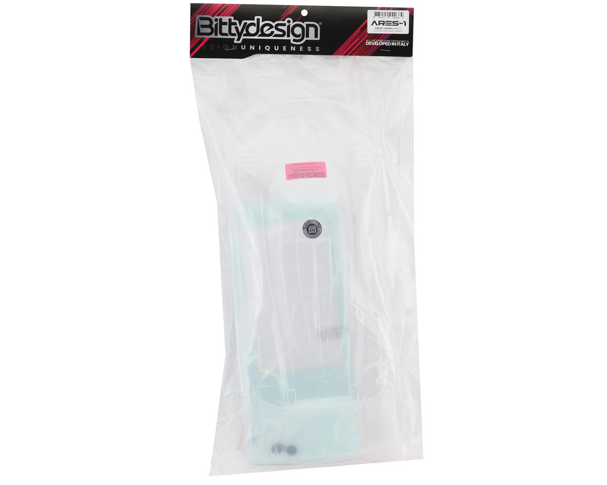 Bittydesign ARES-1 1/10 GT On-Road Body (Clear) (190mm) BDYGT-190AS1