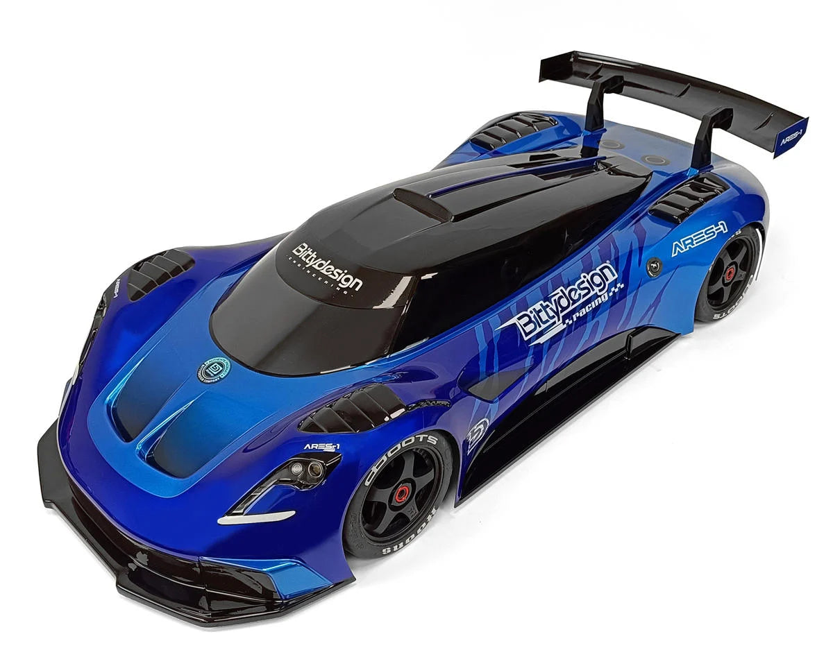 Bittydesign BDYGT7-AS1 ARES-1 1/7 Supercar Body (Clear) (1.5mm) (Arrma InfractionV2/Limitless)