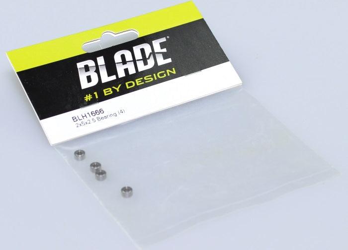 Blade 400/ 450 3D / X 2x5x2.5mm Paddle Control Frame Bearing Set (4) BLH1666