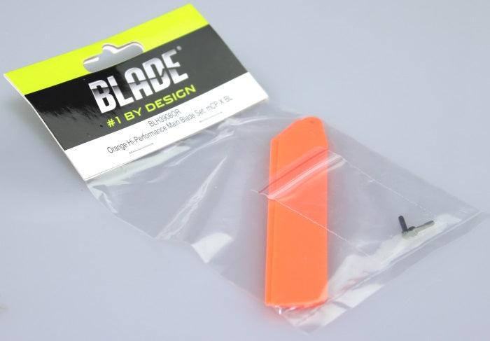 Blade MCP X BL BLH3908OR Orange Hi-Performance Main Blade Set MCPX BL