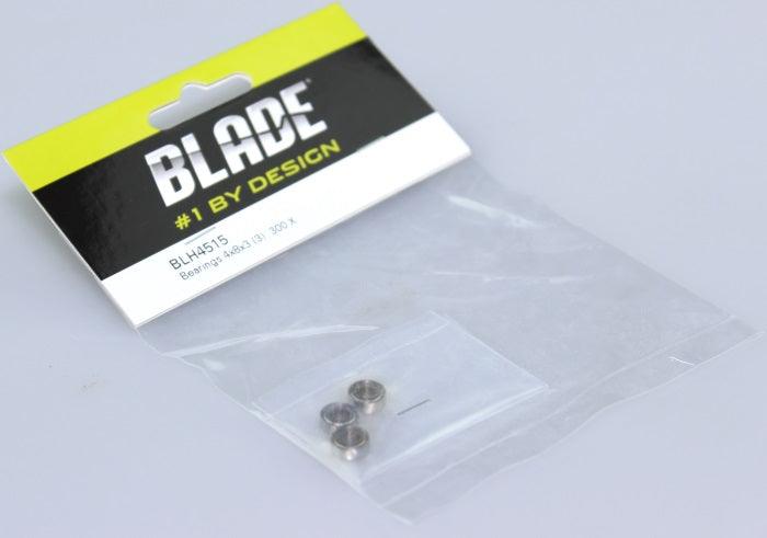 Blade 300 X BLH4515 Bearings 4x8x3 (3) 300 X 250 CFX