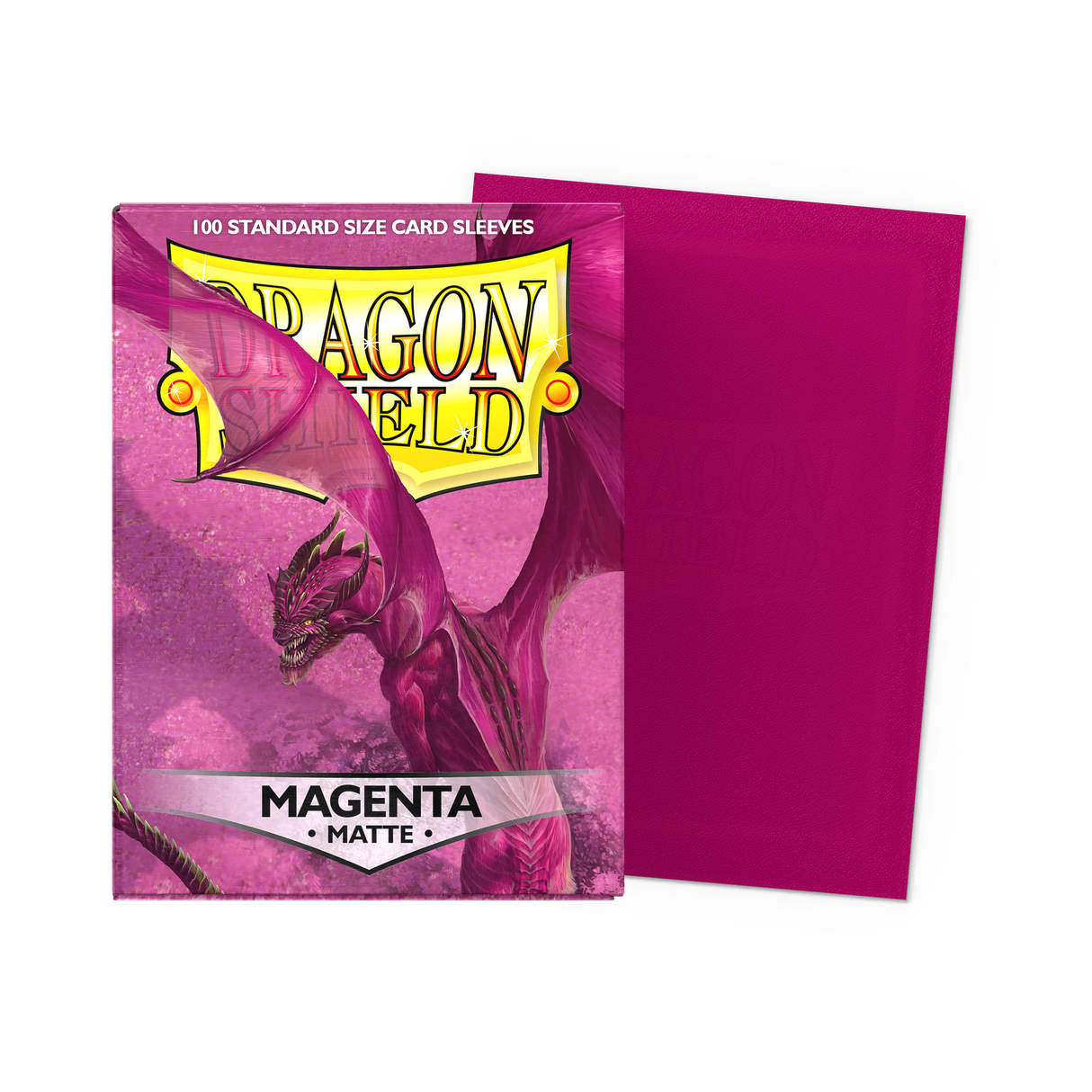 Magenta - Matte Sleeves - Standard Size
