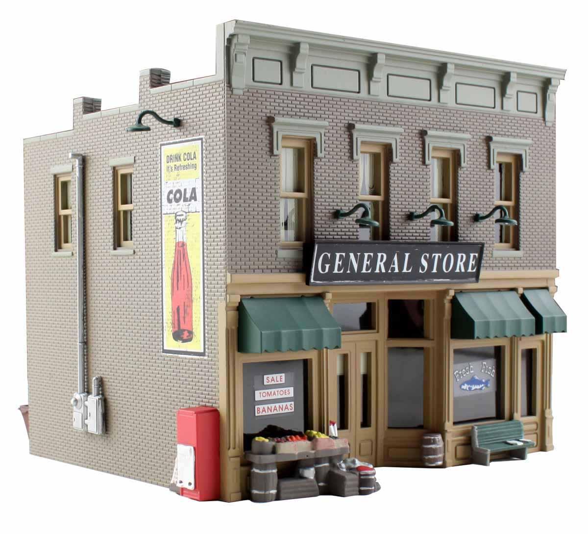 Woodland Scenics BR5841 O Lubener's Gen Store Structure Built-&-Ready