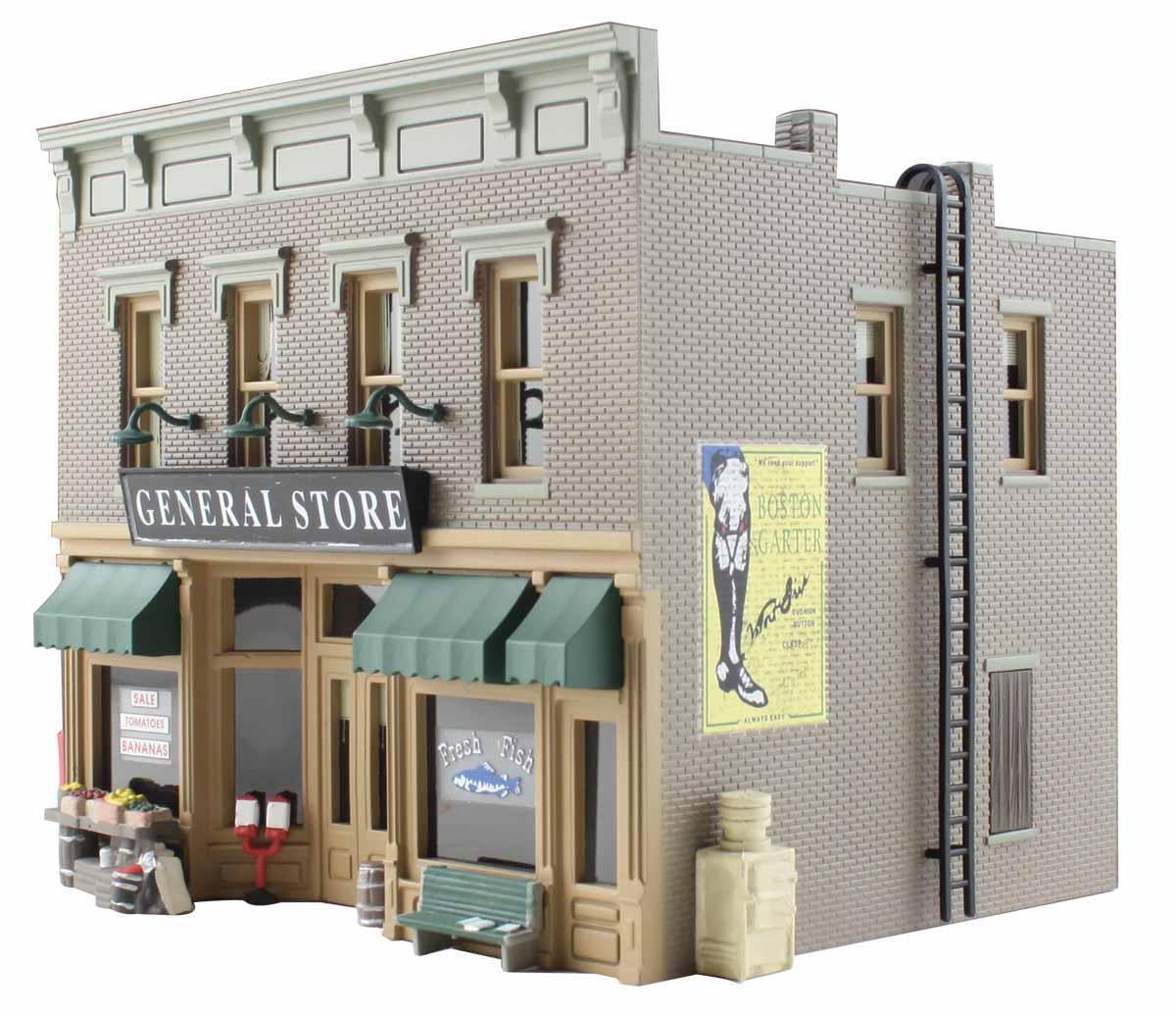 Woodland Scenics BR4925 N Lubener's General Store Structure Built-&-Ready